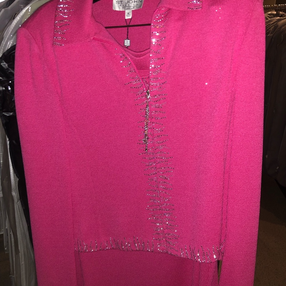 St. John 3 piece Skirt and Jacket Suit